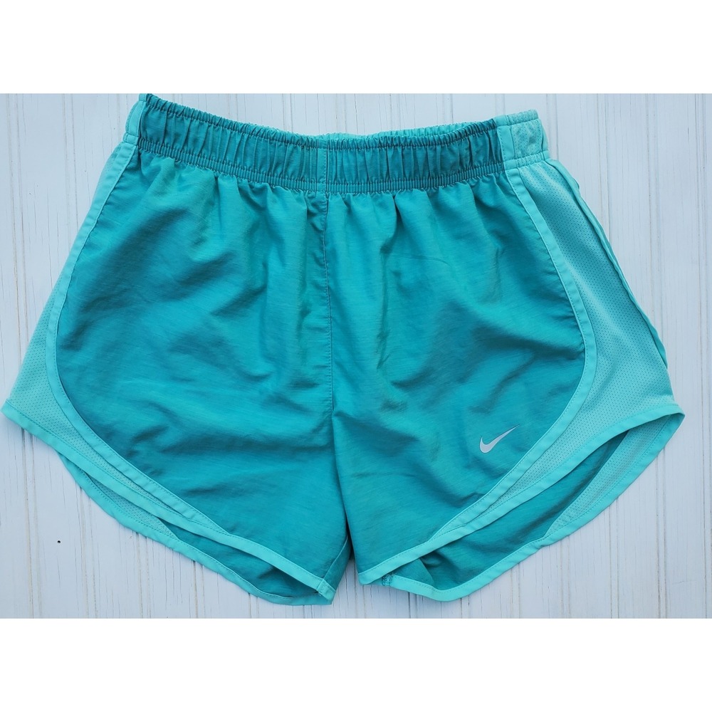 Nike Shorts Womens Lined Small Teal Running Workout Casual Dri Fit Gym - Picture 1 of 9